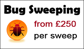 Bug Sweeping Cost in Strood